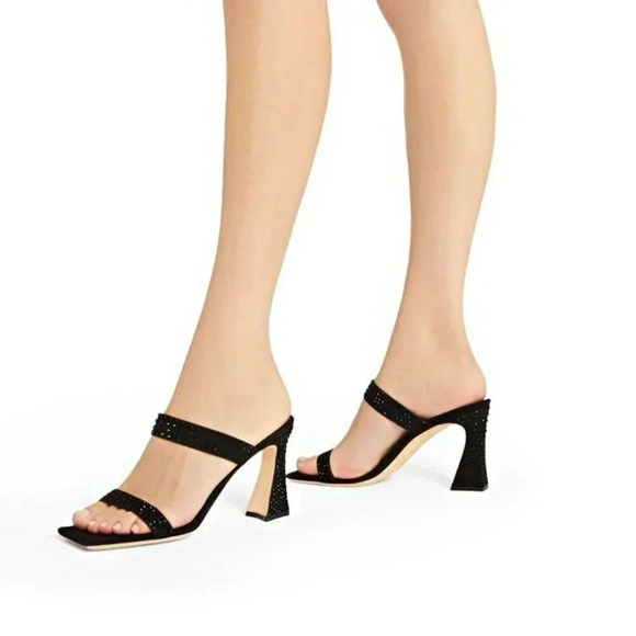 Giuseppe Zanotti Women's Vanilla Crystal Embellished Sandals Size 38 (MSRP $850) - Picture 2 of 12